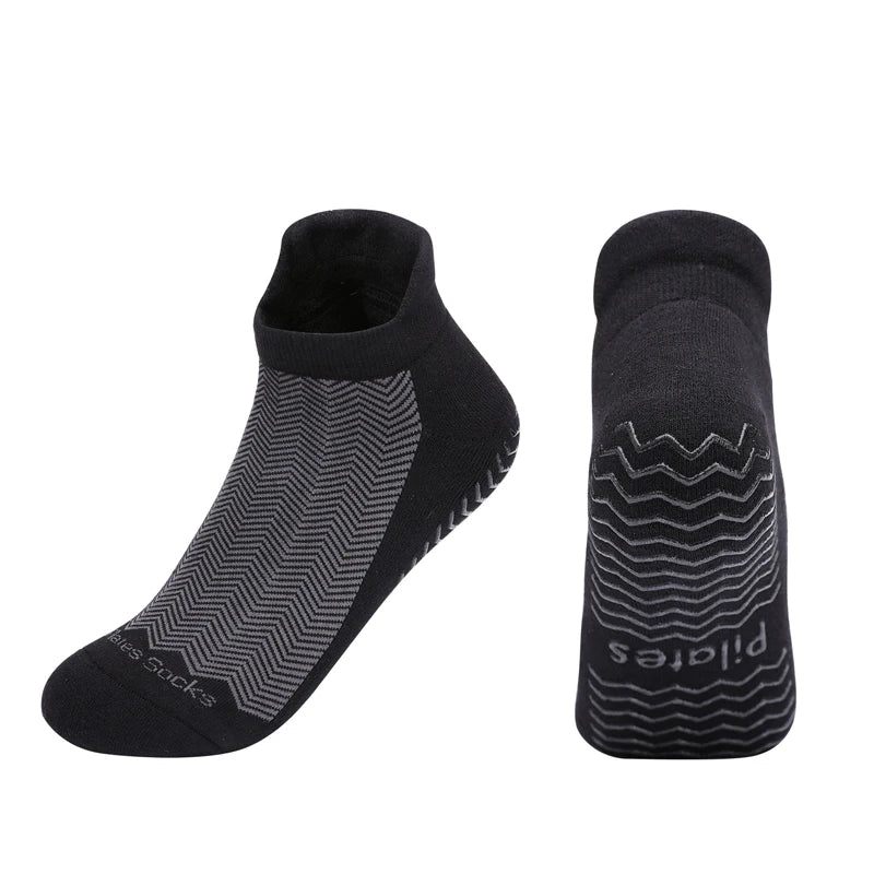 Pilates Grip Socks – Non-Slip Athletic Socks