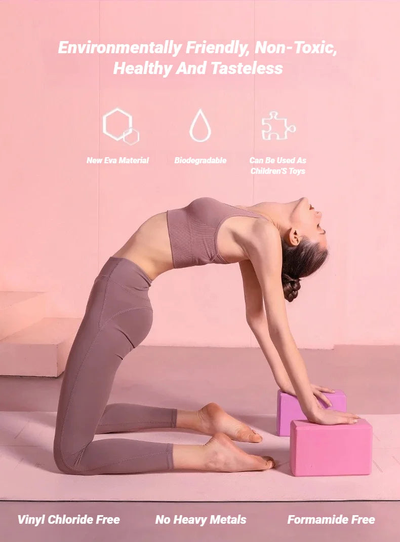 Pilates & Yoga Foam Blocks