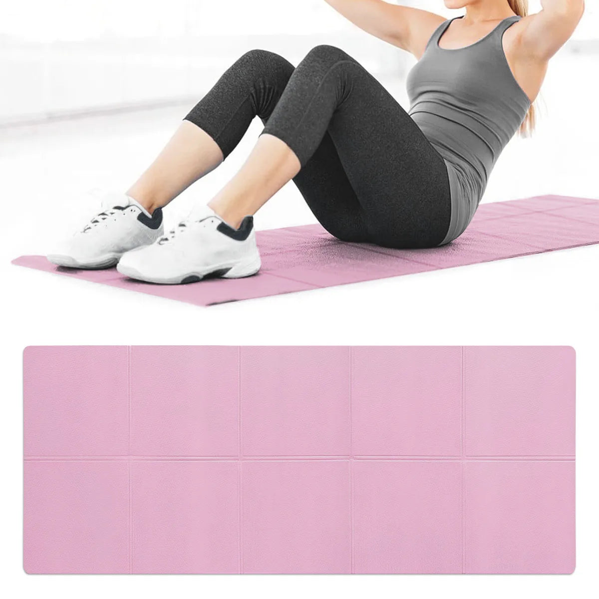 Pilates & Yoga Mat – 4mm Anti-Slip